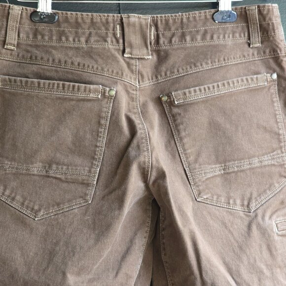 Eddie Bauer brown Hiking Pants Outdoor Mens 34x34 work - Picture 7 of 12